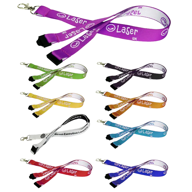 15mm Woven Lanyards