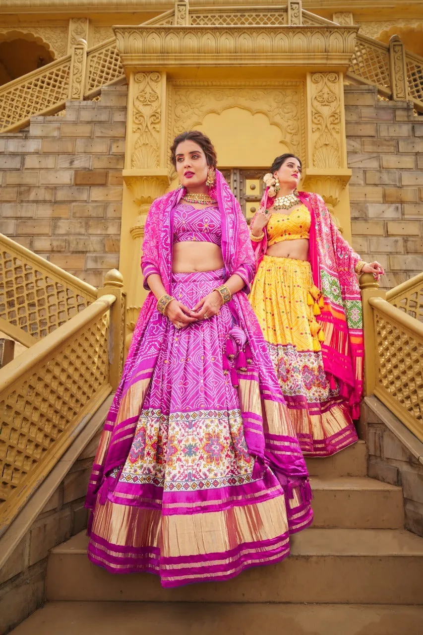 Beautiful Designer Anshika Wedding Designer Gaji Lehenga Choli