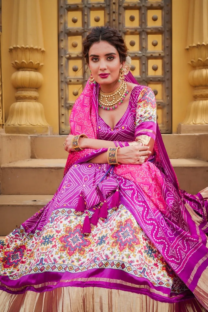 Beautiful Designer Anshika Wedding Designer Gaji Lehenga Choli
