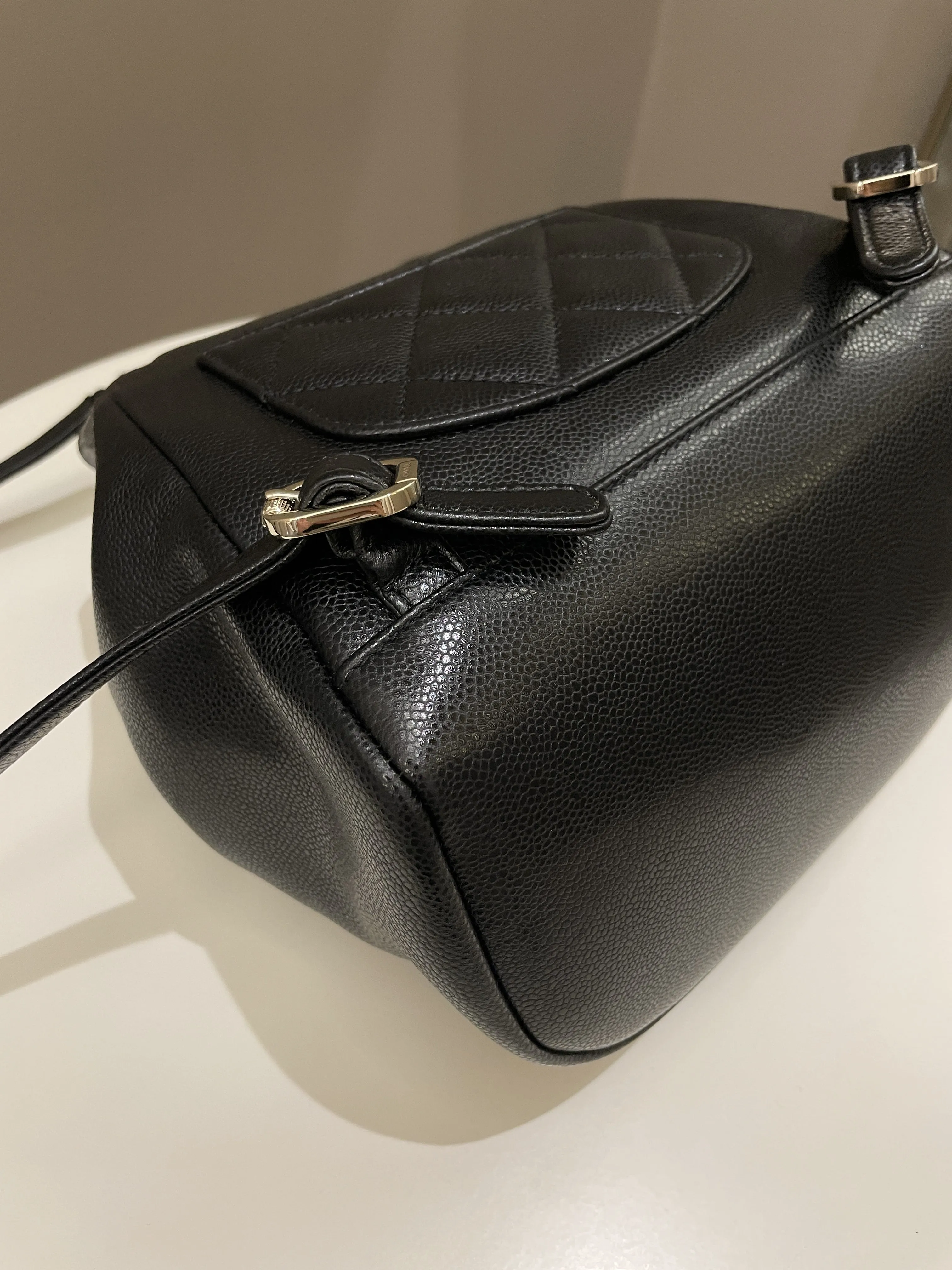 Chanel 22B Business Affinity Backpack Black Caviar