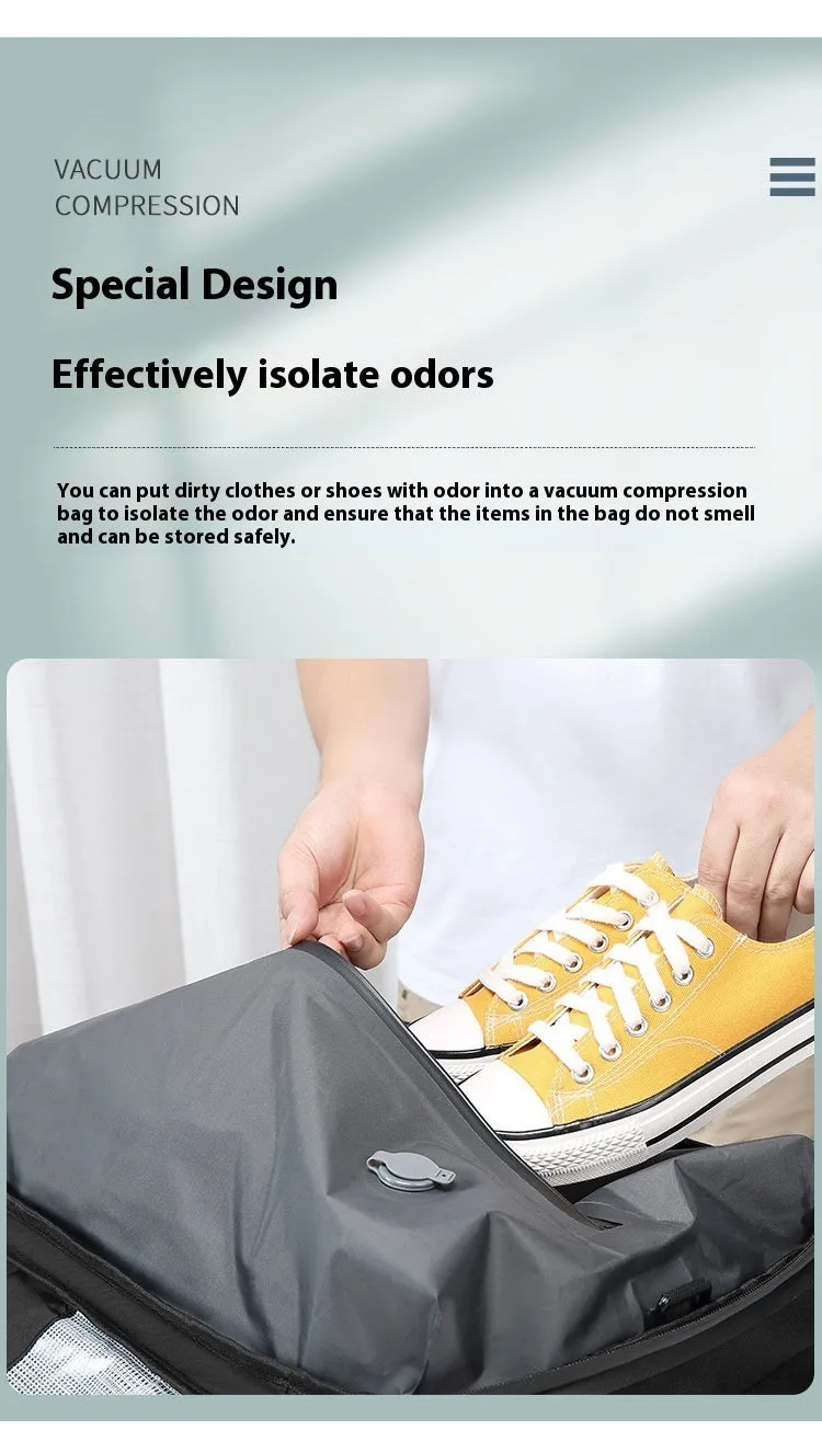 Fit-Important-Articles-Efficiently| Business Oxford Cloth Vacuum Backpack