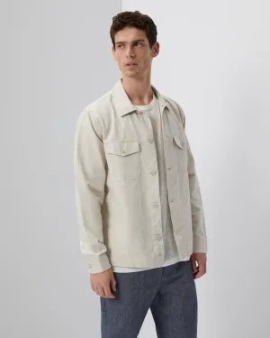Garment Dyed Twill Overshirt