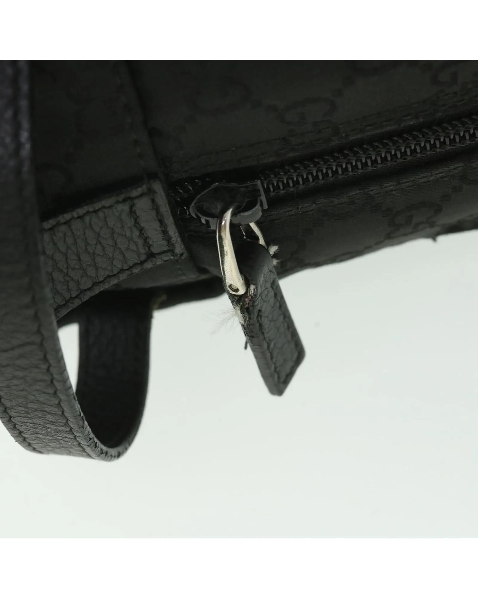 GG Canvas Clutch Bag Black