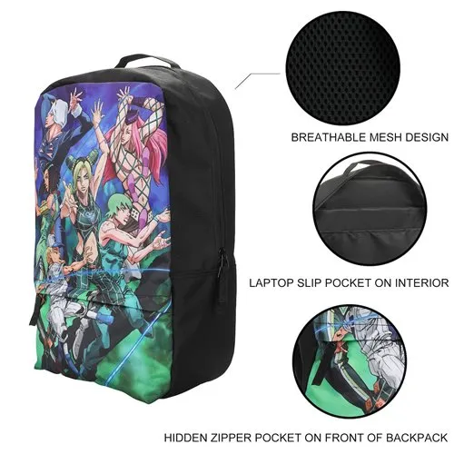 JoJo's Bizarre Adventure Laptop Backpack