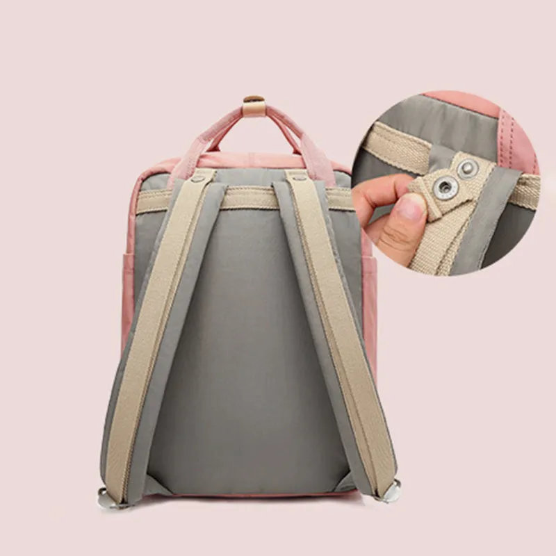 Large Multi-Pocket College Vinatge Travel Bakcpack