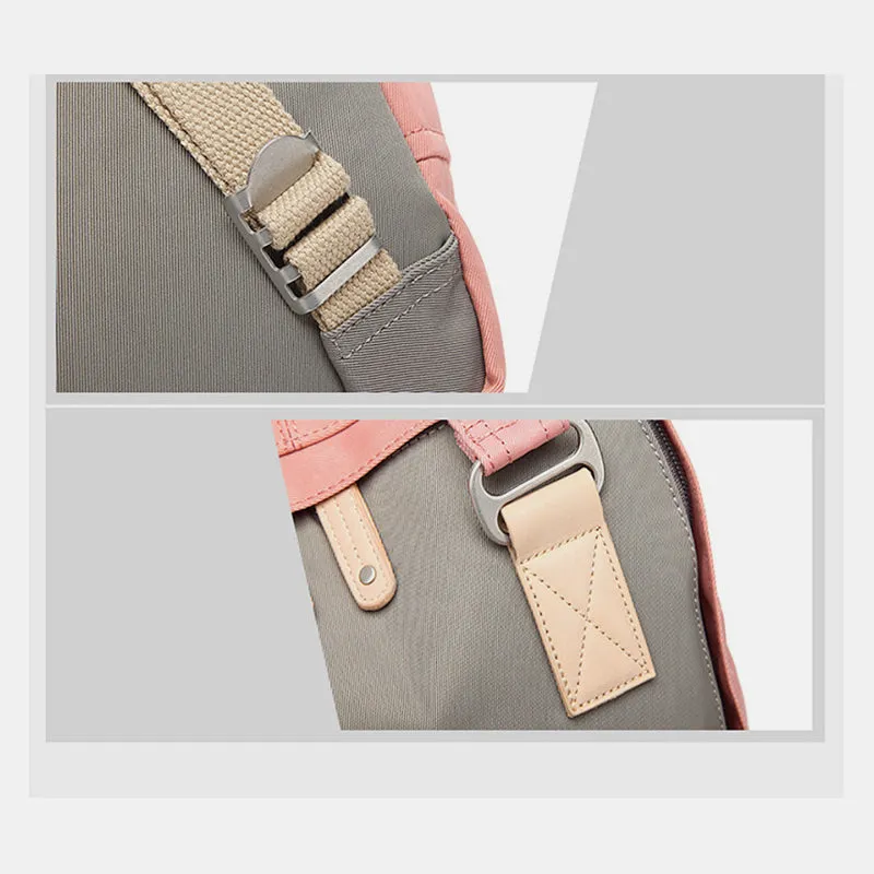 Large Multi-Pocket College Vinatge Travel Bakcpack