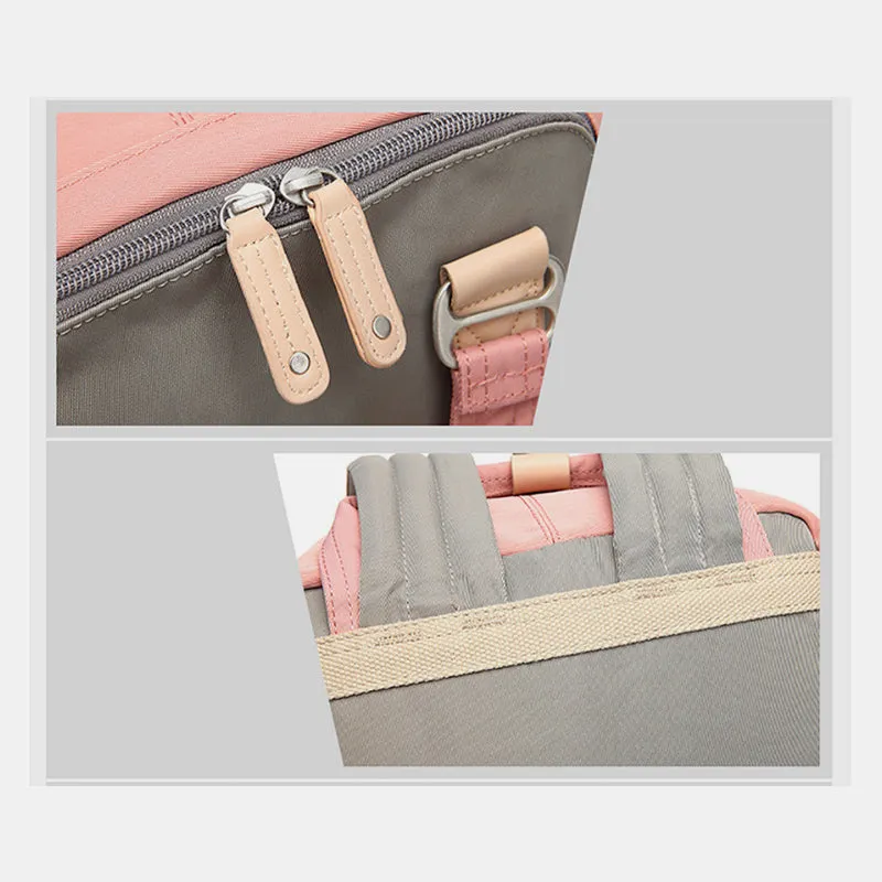 Large Multi-Pocket College Vinatge Travel Bakcpack