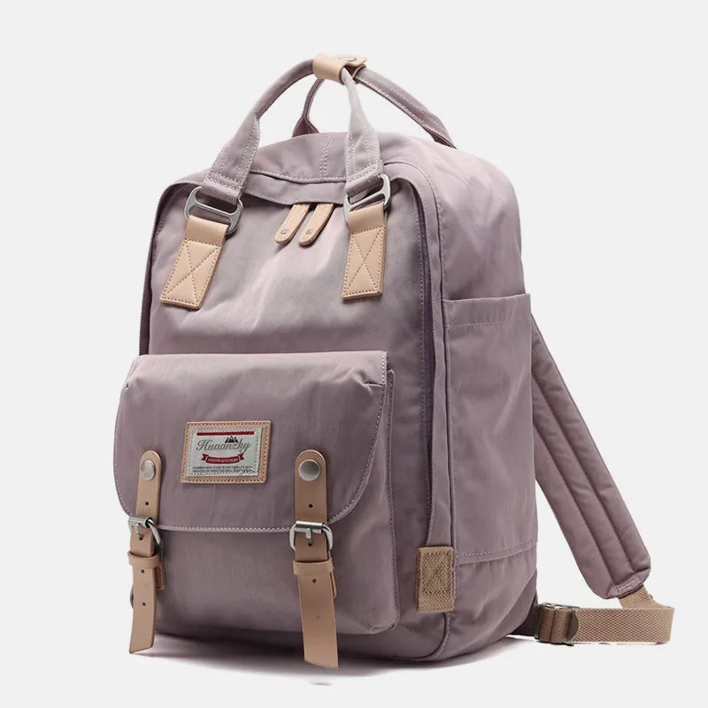 Large Multi-Pocket College Vinatge Travel Bakcpack