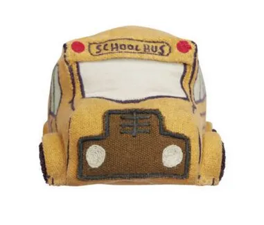 Lorena Canals Soft Toy Ride & Roll School Bus