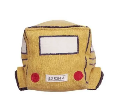Lorena Canals Soft Toy Ride & Roll School Bus