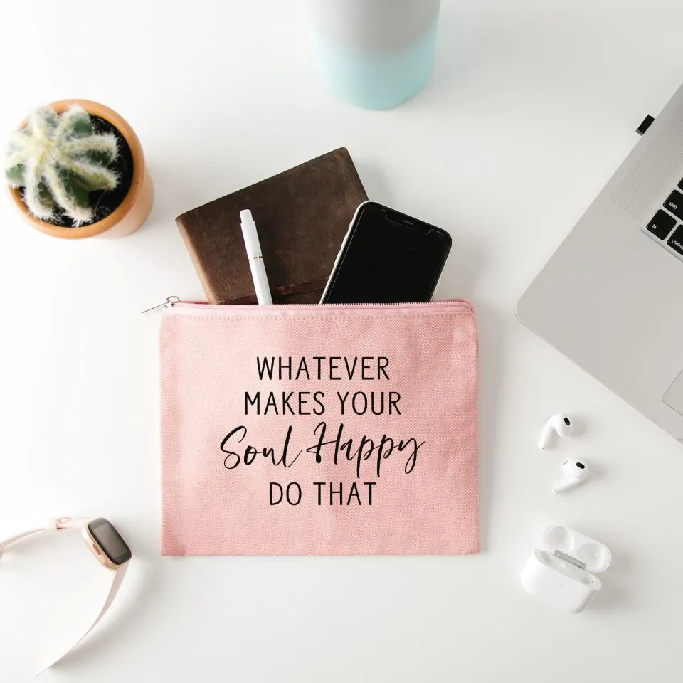 Motivational Makeup Bag