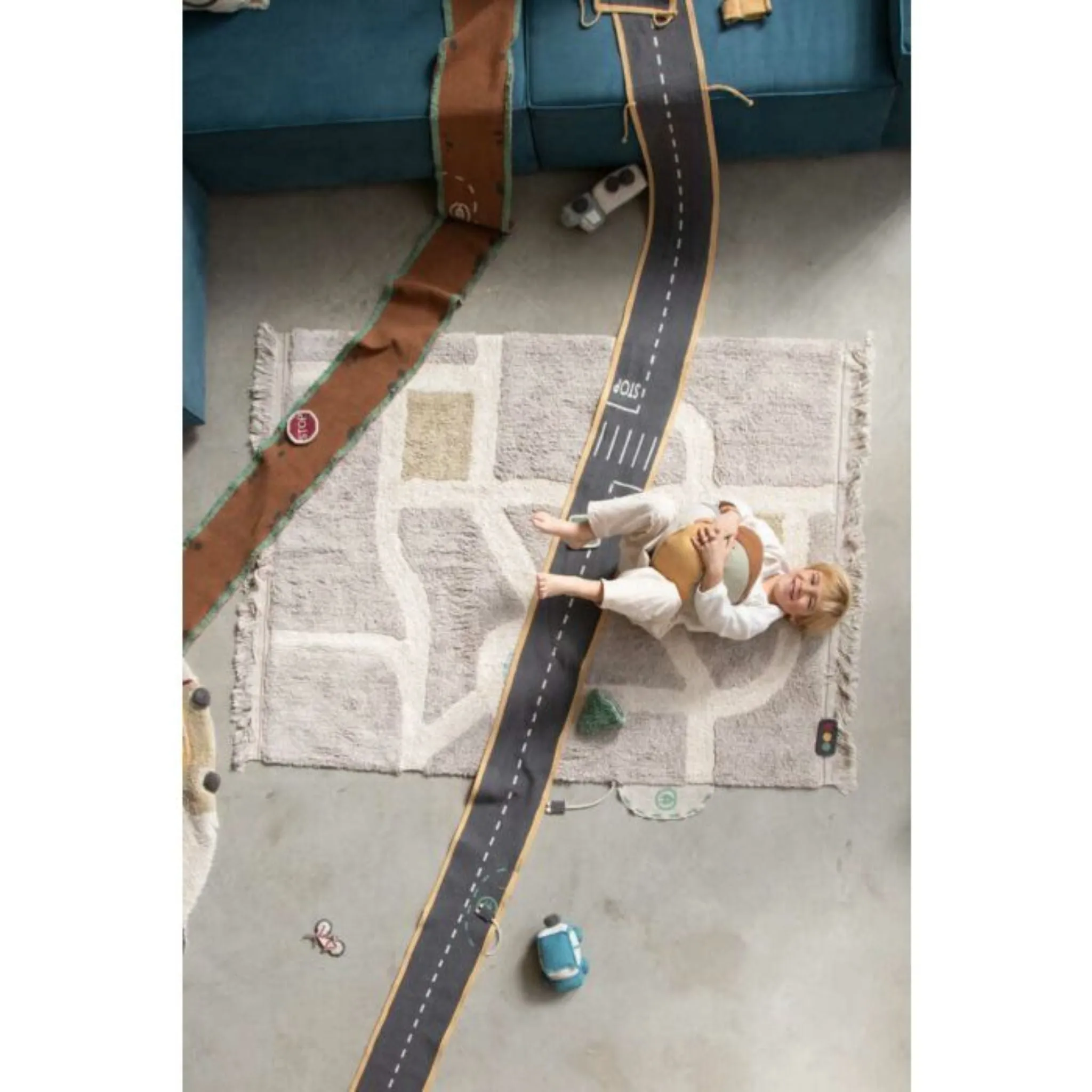 Soft Toy Ride & Roll School Bus