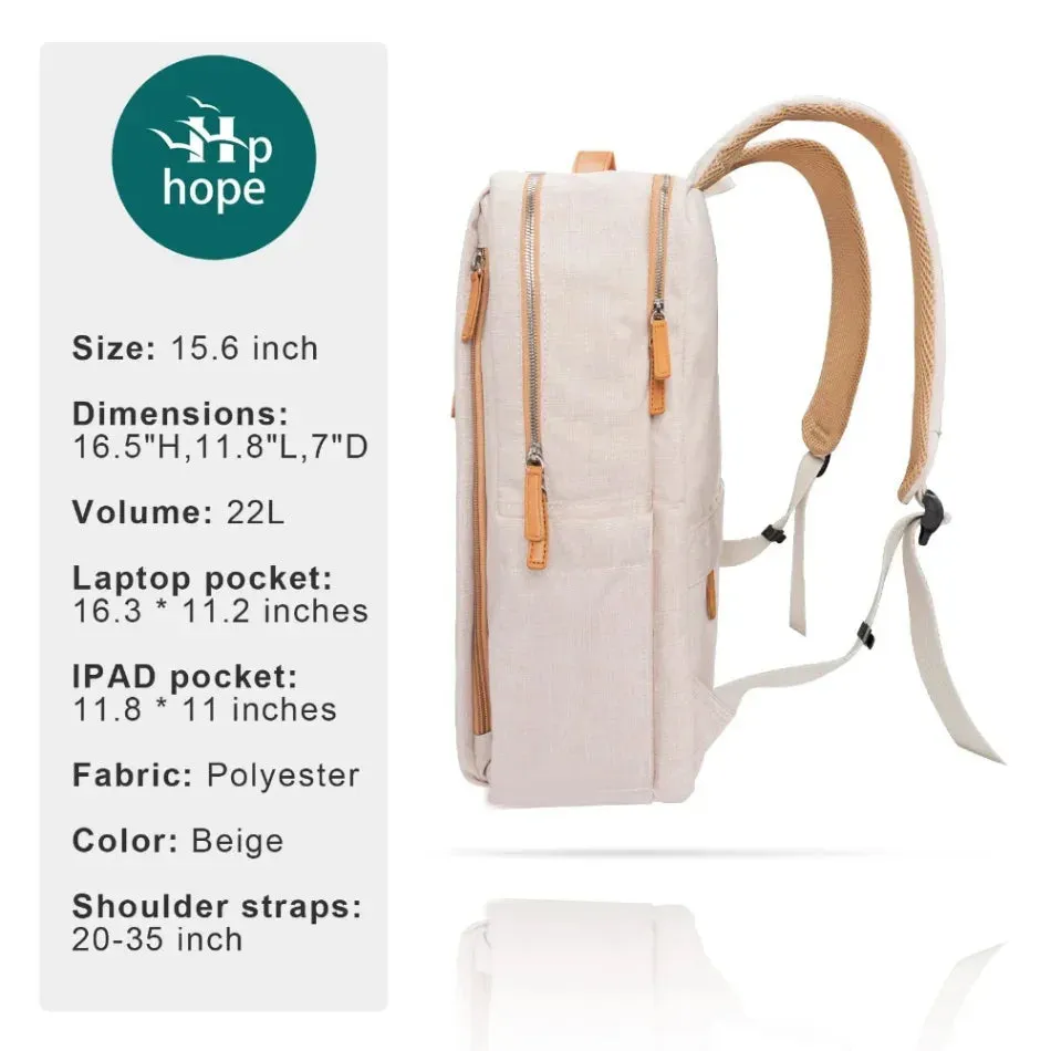 UAKISS  -  Multifunctional Travel Backpack Woman Airplane Bag Air Women's Notebook Bags For Women USB Charging Lightweight Laptop Bagpacks