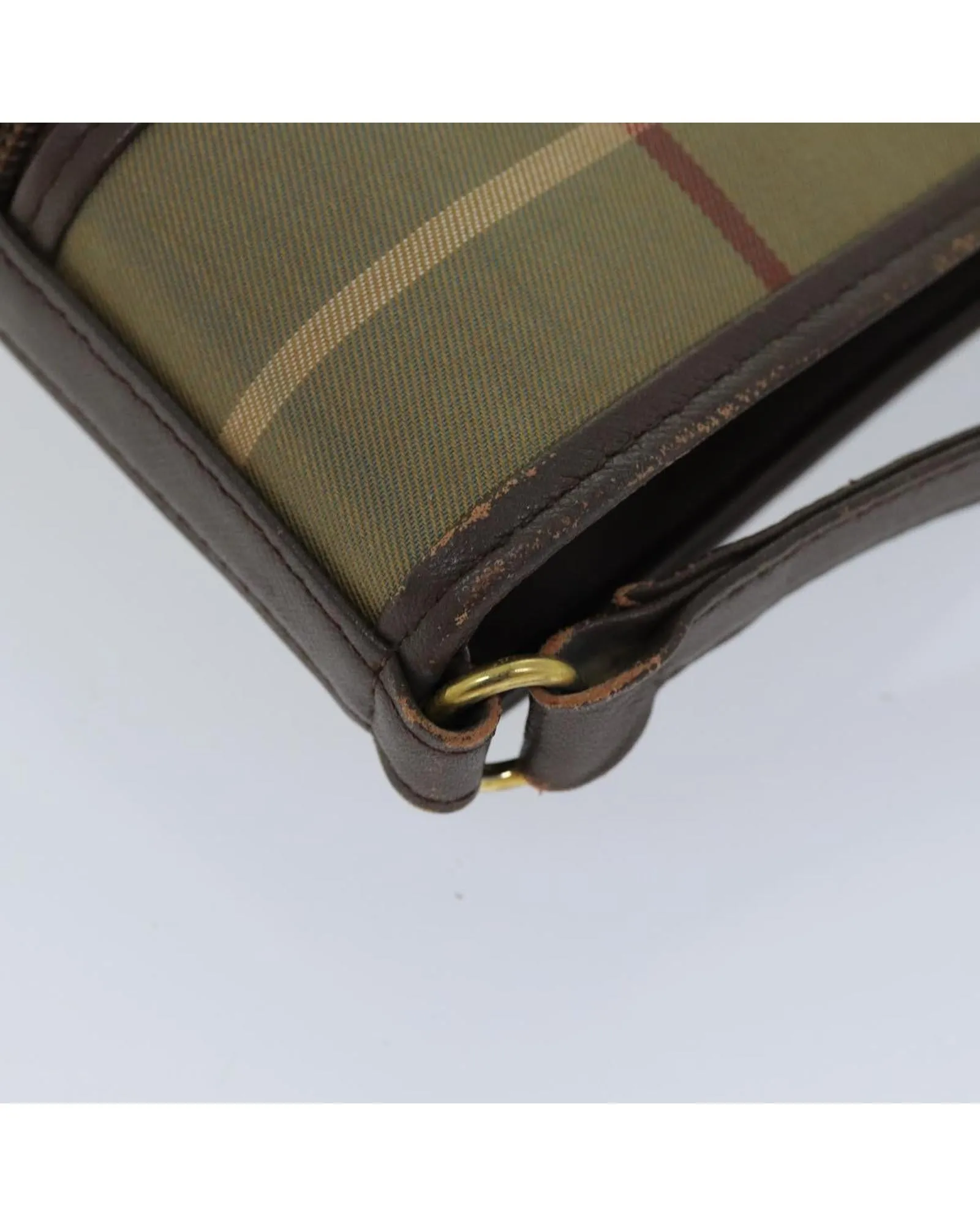 Vintage Burberry Check Shoulder Bag