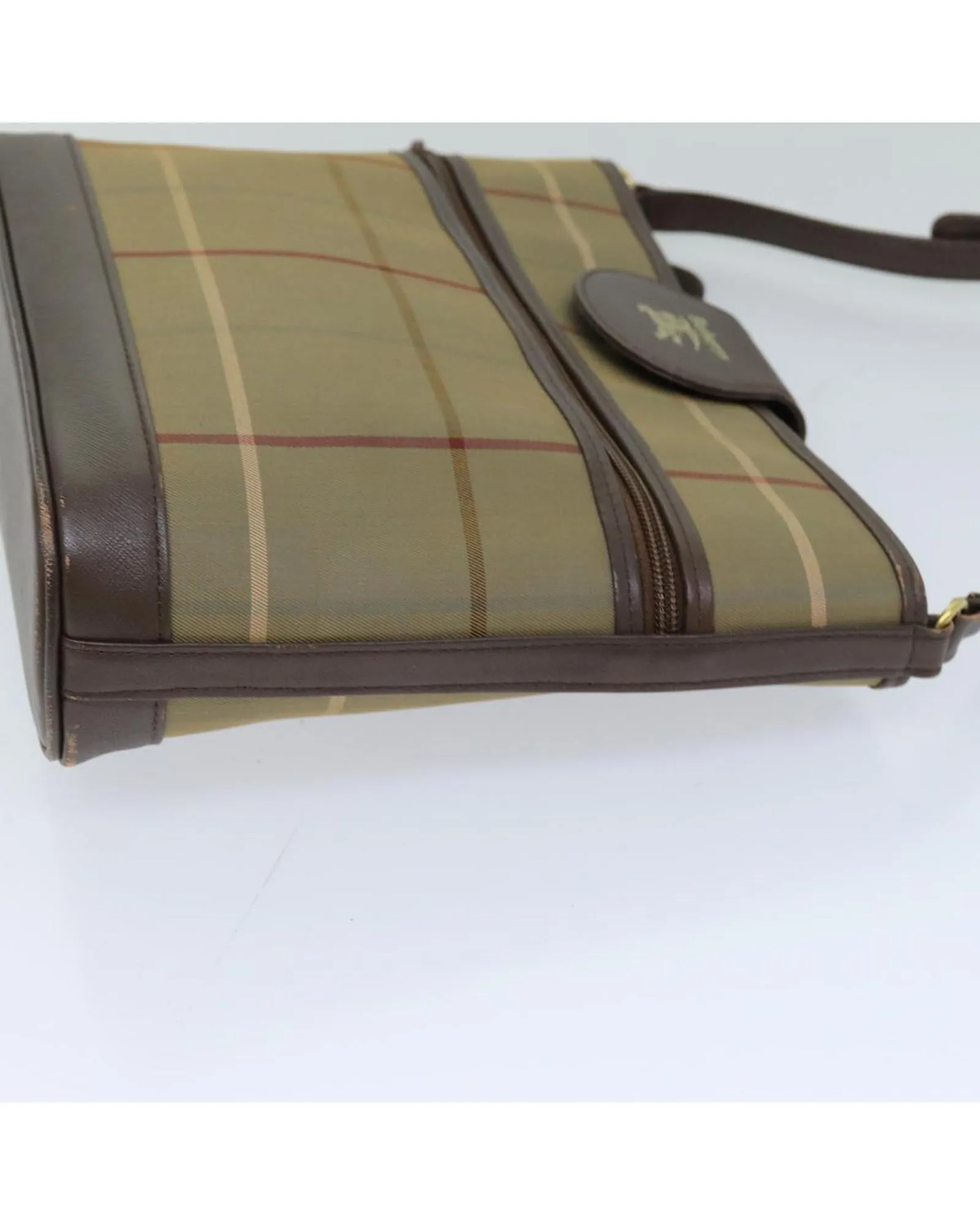 Vintage Burberry Check Shoulder Bag
