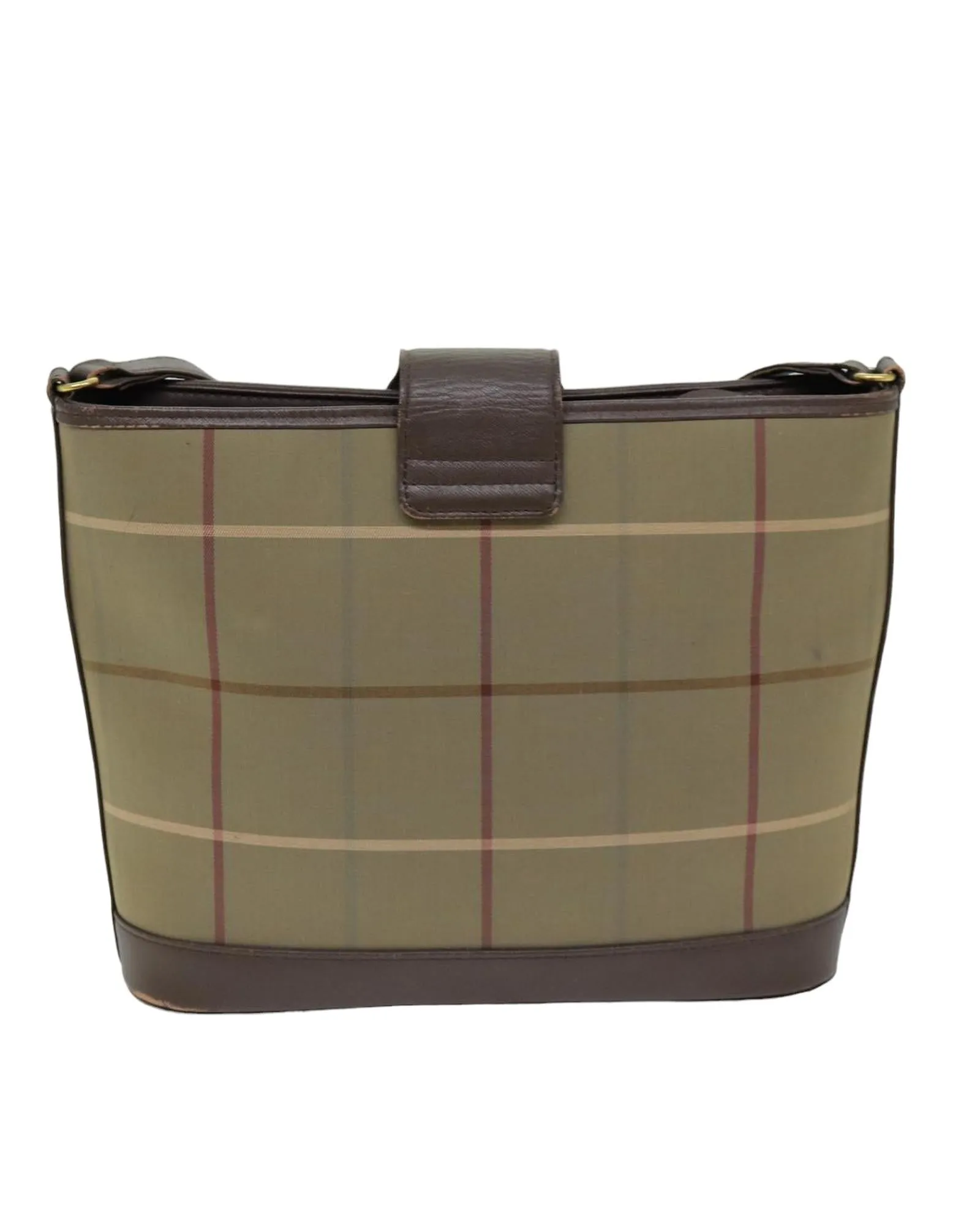 Vintage Burberry Check Shoulder Bag